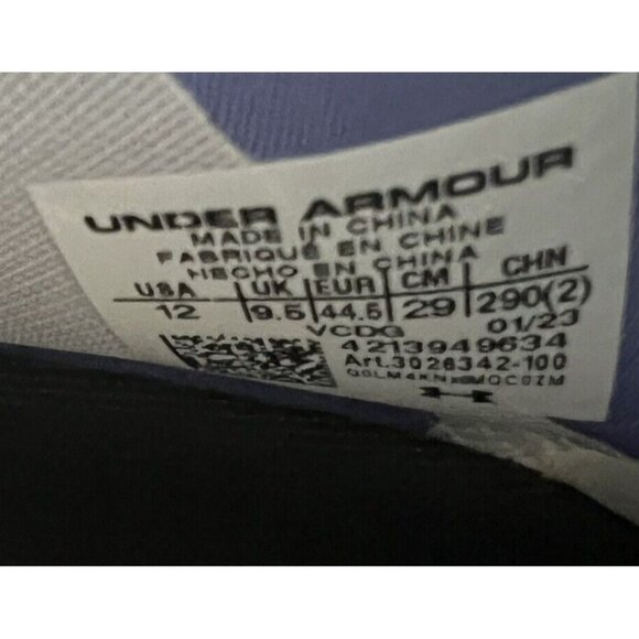 Under Armour Spotlight Clone MC LE Womens Football Cleats SIZE 12 3026342-100 - Picture 9 of 9